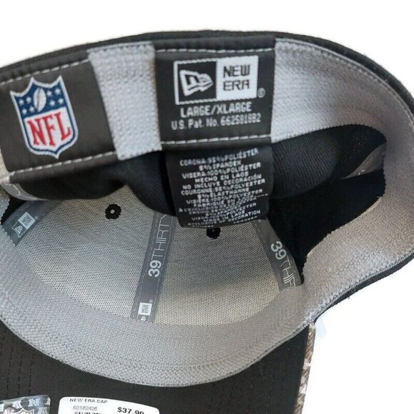 39Thirty New Era NFL Seattle Seahawks Fitted Hat Cap Salute To Service Size L-XL - Picture 7 of 7